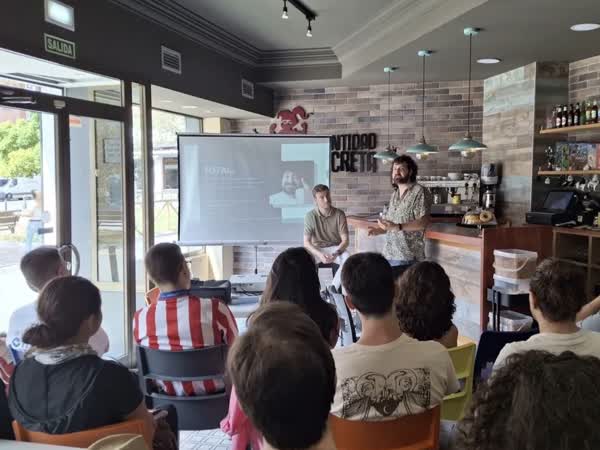 Ponencia con proyector